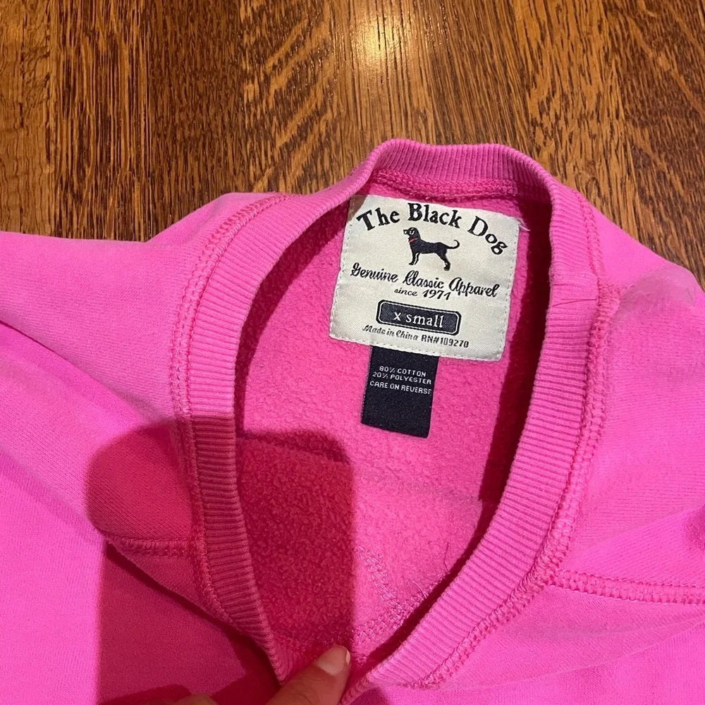 The Black Dog Ladies Classic Crewneck Sweatshirt - Picture 4 of 6